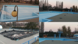 Areál koupaliště Hulín - sdružené snímky