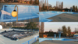 Areál koupaliště Hulín - sdružené snímky