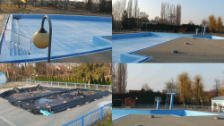 Areál koupaliště Hulín - sdružené snímky