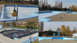 Areál koupaliště Hulín - sdružené snímky