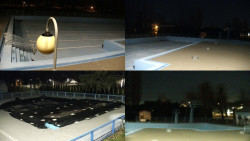 Areál koupaliště Hulín - sdružené snímky