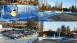 Areál koupaliště Hulín - sdružené snímky