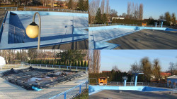 Areál koupaliště Hulín - sdružené snímky