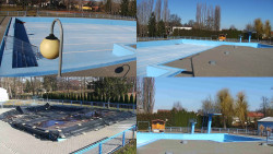 Areál koupaliště Hulín - sdružené snímky