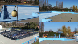 Areál koupaliště Hulín - sdružené snímky