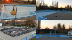 Areál koupaliště Hulín - sdružené snímky