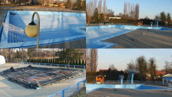 Areál koupaliště Hulín - sdružené snímky