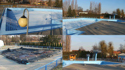 Areál koupaliště Hulín - sdružené snímky