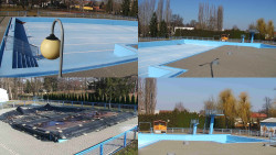 Areál koupaliště Hulín - sdružené snímky