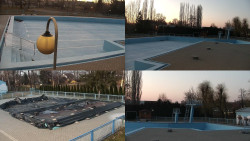 Areál koupaliště Hulín - sdružené snímky