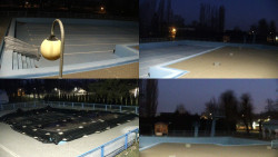 Areál koupaliště Hulín - sdružené snímky