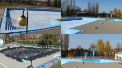 Areál koupaliště Hulín - sdružené snímky