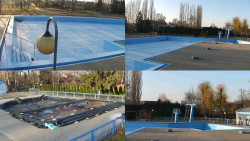 Areál koupaliště Hulín - sdružené snímky