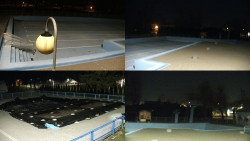 Areál koupaliště Hulín - sdružené snímky