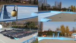 Areál koupaliště Hulín - sdružené snímky