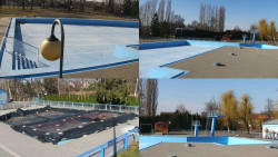 Areál koupaliště Hulín - sdružené snímky