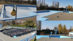 Areál koupaliště Hulín - sdružené snímky