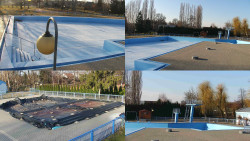 Areál koupaliště Hulín - sdružené snímky