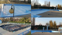 Areál koupaliště Hulín - sdružené snímky