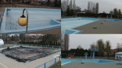 Areál koupaliště Hulín - sdružené snímky