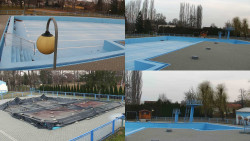 Areál koupaliště Hulín - sdružené snímky