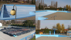 Areál koupaliště Hulín - sdružené snímky