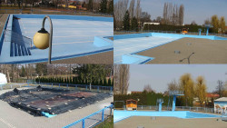 Areál koupaliště Hulín - sdružené snímky