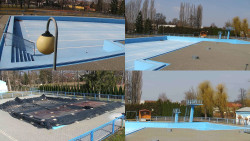 Areál koupaliště Hulín - sdružené snímky