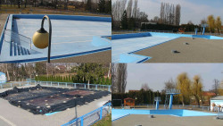 Areál koupaliště Hulín - sdružené snímky