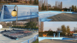 Areál koupaliště Hulín - sdružené snímky