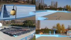 Areál koupaliště Hulín - sdružené snímky