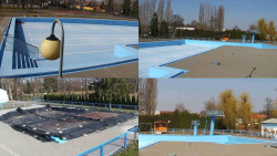 Areál koupaliště Hulín - sdružené snímky