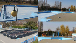 Areál koupaliště Hulín - sdružené snímky