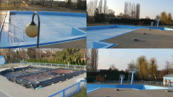 Areál koupaliště Hulín - sdružené snímky