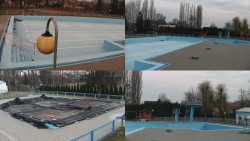 Areál koupaliště Hulín - sdružené snímky