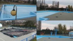 Areál koupaliště Hulín - sdružené snímky