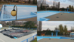 Areál koupaliště Hulín - sdružené snímky