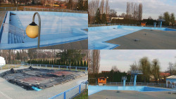 Areál koupaliště Hulín - sdružené snímky