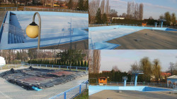 Areál koupaliště Hulín - sdružené snímky