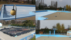 Areál koupaliště Hulín - sdružené snímky