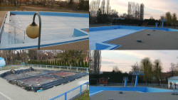 Areál koupaliště Hulín - sdružené snímky