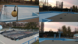 Areál koupaliště Hulín - sdružené snímky