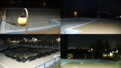 Areál koupaliště Hulín - sdružené snímky