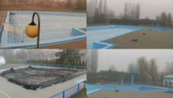 Areál koupaliště Hulín - sdružené snímky