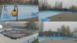 Areál koupaliště Hulín - sdružené snímky