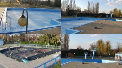 Areál koupaliště Hulín - sdružené snímky