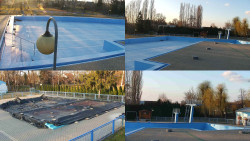 Areál koupaliště Hulín - sdružené snímky