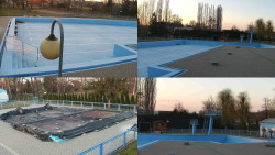 Areál koupaliště Hulín - sdružené snímky