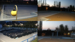 Areál koupaliště Hulín - sdružené snímky