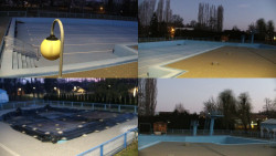 Areál koupaliště Hulín - sdružené snímky